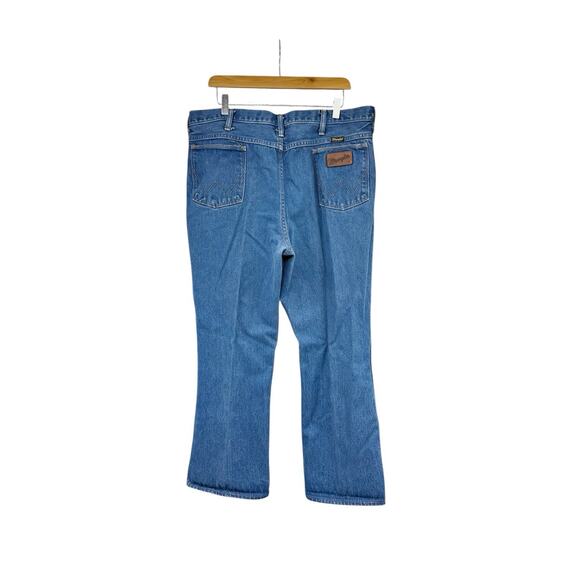 Vintage Wrangler Men’s Jeans Made In The USA W14DN Blue Jeans Workwear 40X29 - Picture 1 of 7